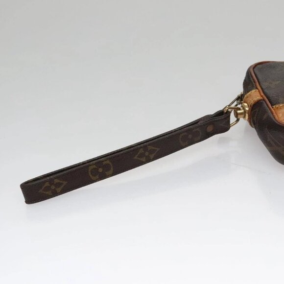 LOUIS VUITTON Monogram Marly Dragonne PM Clutch Bag M51827 LV Auth bs21421 - Picture 9 of 16